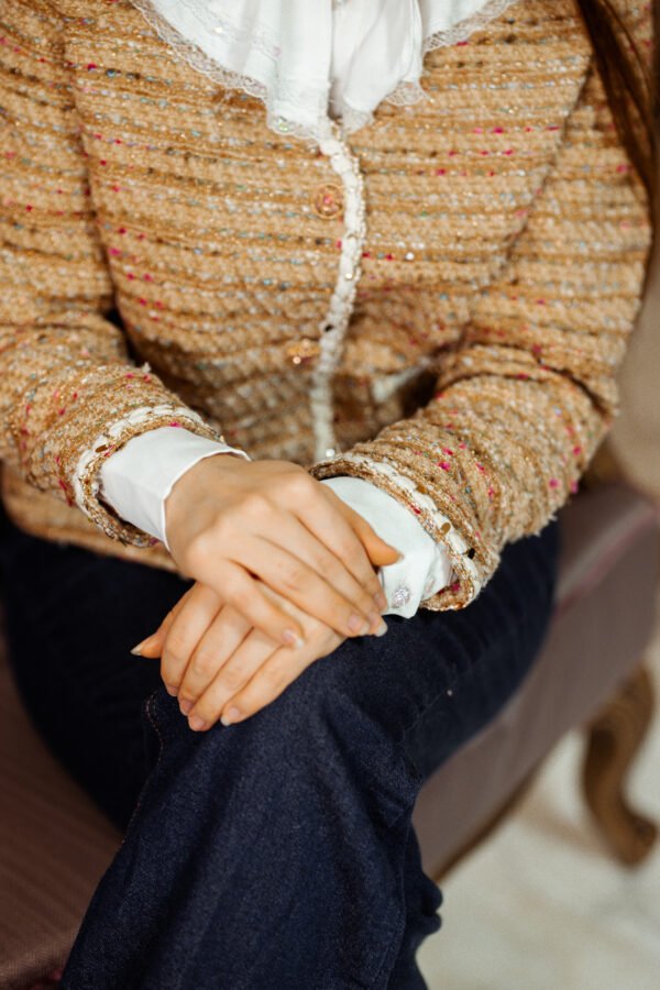 1Z4A6870 Veste en Tweed Style Chanel – New collection -Noblesse -