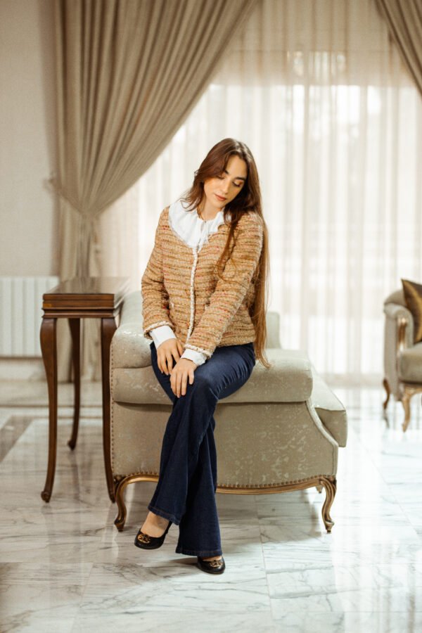 1Z4A6895 Veste en Tweed Style Chanel – New collection -Noblesse -