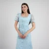 IMG_2763 Robe Midi en Dentelle Guipure Bleu Ciel – à motifs floraux